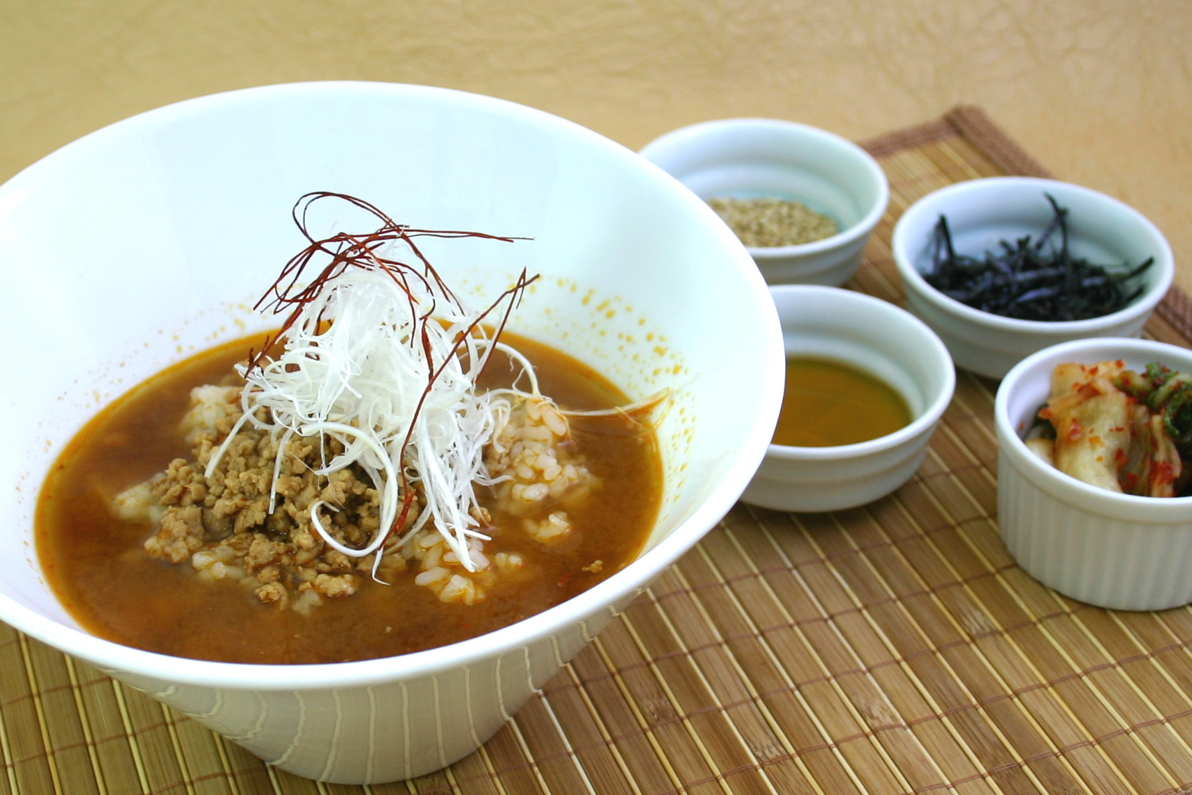 スープご飯　韓国風
